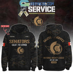 Ottawa Senators Salute To Service Veterans Day Hoodie Shirt