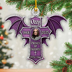 Ozzy Osbourne Custom Shape 2-sided Acrylic Ornament – HOATT14957
