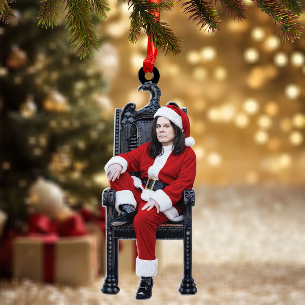 Ozzy Osbourne Custom Shape 2-sided Acrylic Ornament – TMTHU2041