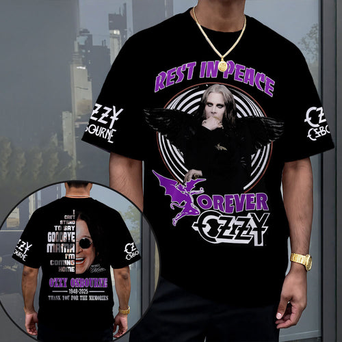 Ozzy Osbourne 3D Apparel – MAITM 12313