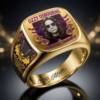 Ozzy Osbourne 3D Engraved Ring – HOATT18359