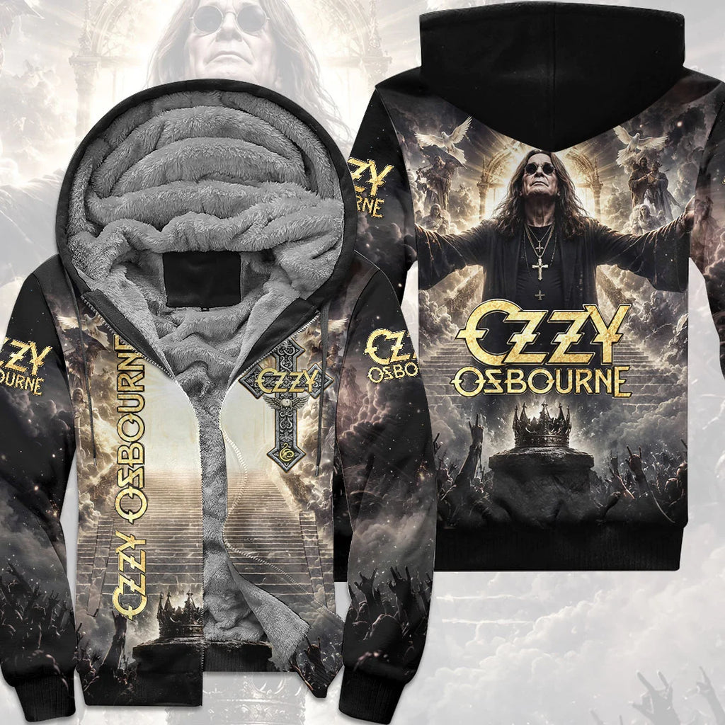 Ozzy Osbourne 3D Fleece Zip Hoodie – HOATT21186