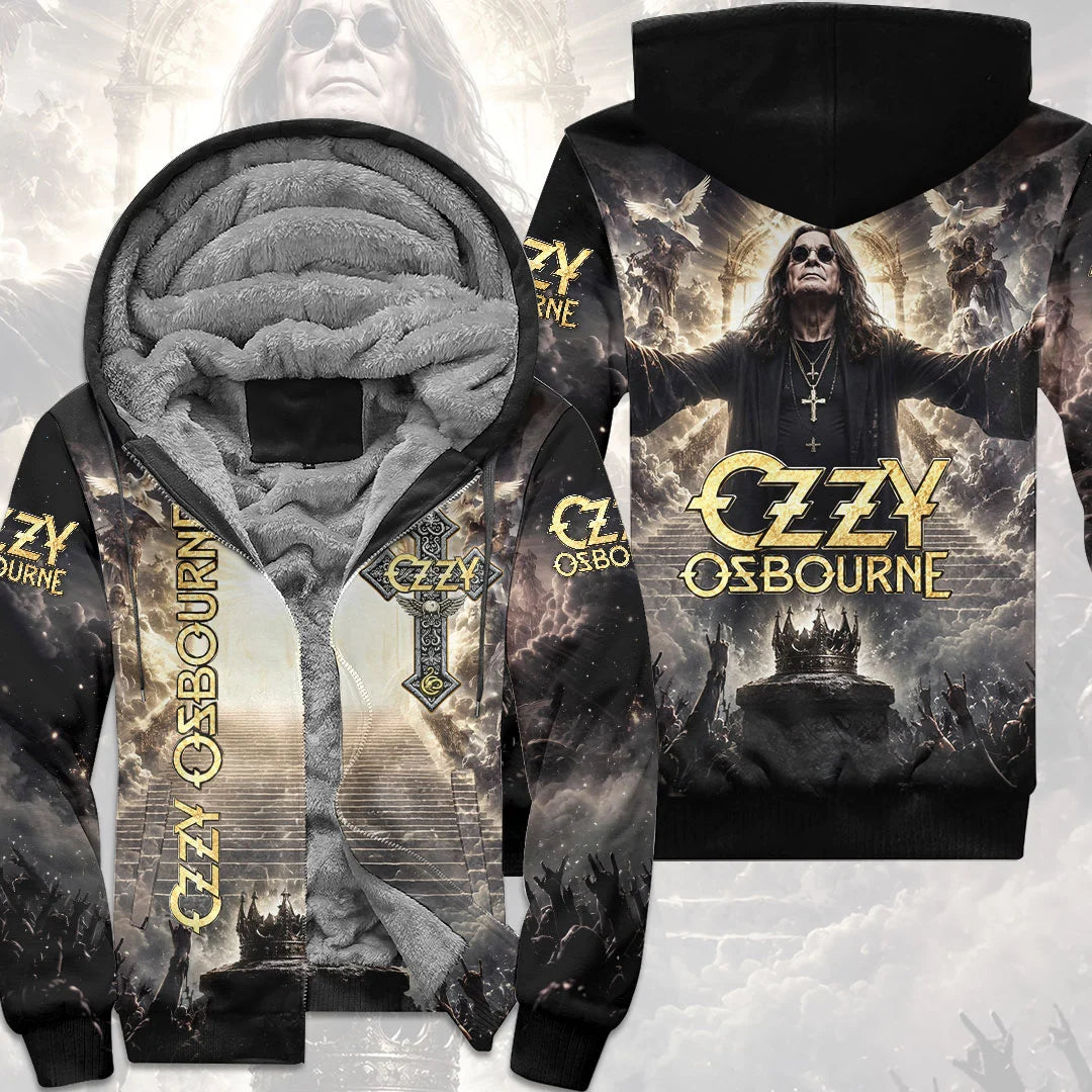 Ozzy Osbourne 3D Fleece Zip Hoodie – HOATT21186