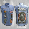 Ozzy Osbourne 3D Lightweight Sleeveless Denim Shirt – MAITM 12443