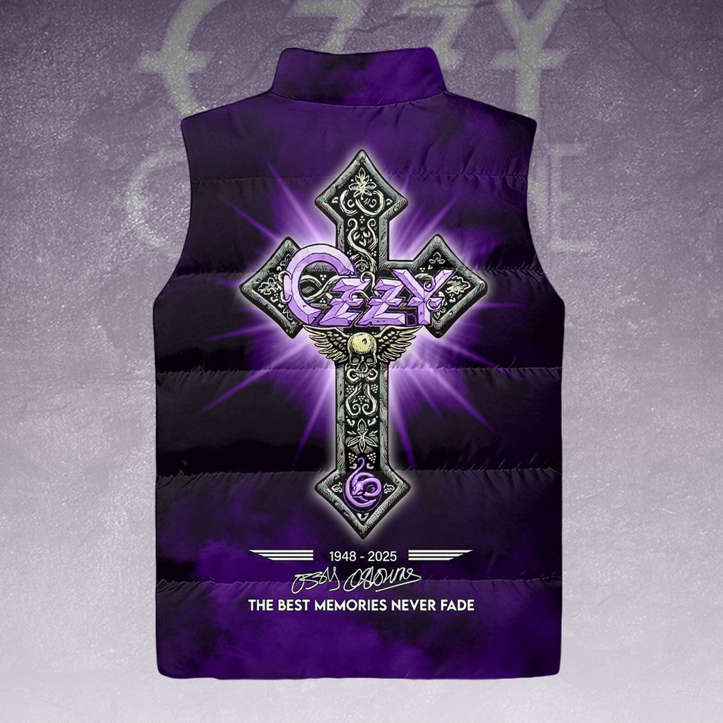 Ozzy Osbourne 3D Sleeveless Down Jacket – HOATT15062
