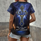 Ozzy Osbourne 3D Women's V-Neck T-Shirt – HOATT18380