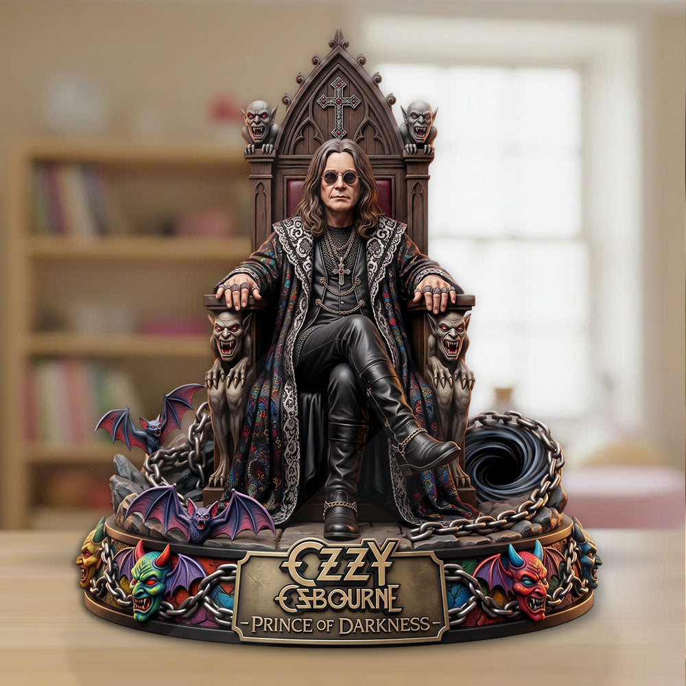 Ozzy Osbourne Custom Shape Acrylic Plaque – TMTHU8010