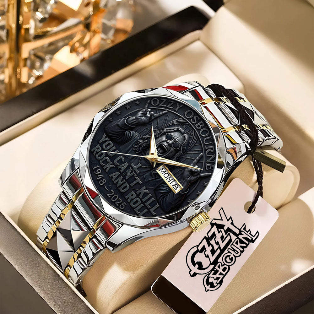 Ozzy Osbourne Alloy Luxury Quartz Watch – TANTN 14714