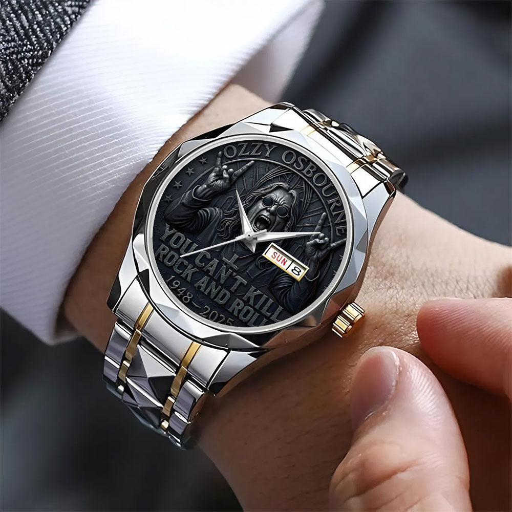 Ozzy Osbourne Alloy Luxury Quartz Watch – TANTN 14714