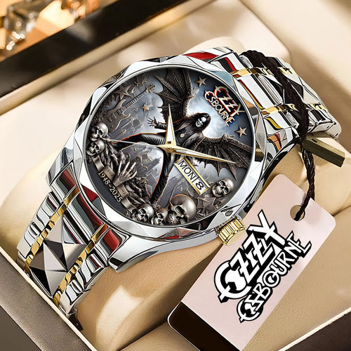 Ozzy Osbourne Alloy Luxury Quartz Watch – TANTN 14760