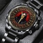 Ozzy Osbourne Black Stainless Steel Watch – TMTHU7948