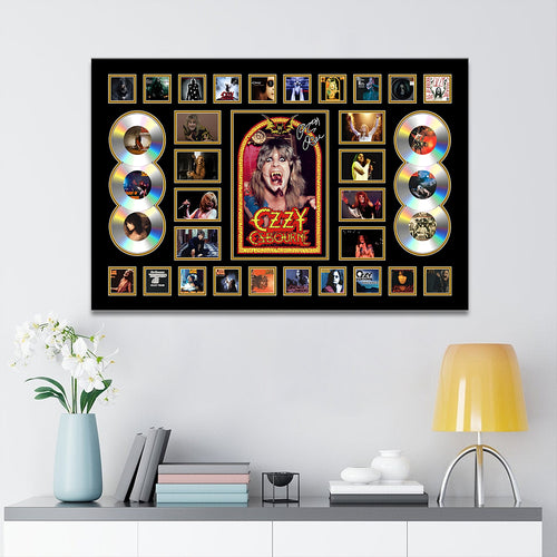 Ozzy Osbourne Rectangle Canvas With Inner Frame – MAITM 12411