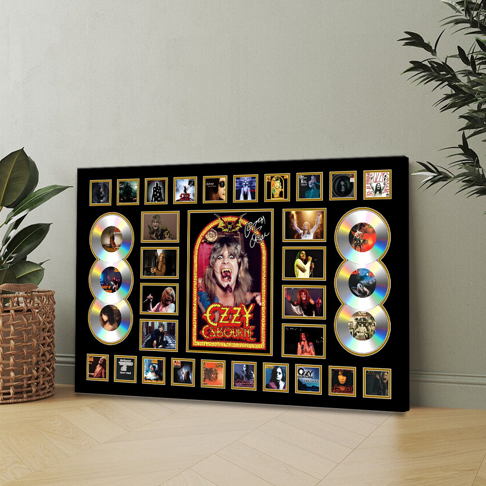 Ozzy Osbourne Rectangle Canvas With Inner Frame – MAITM 12411