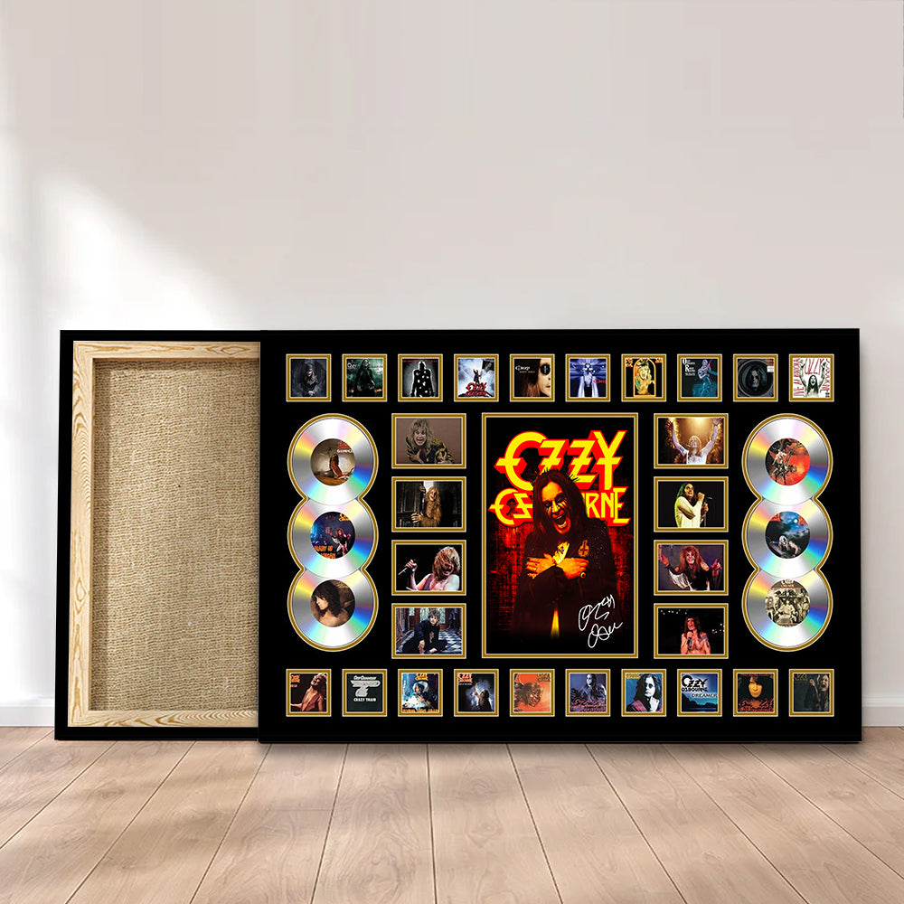Ozzy Osbourne Rectangle Canvas With Inner Frame – MAITM 12400