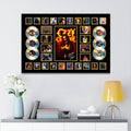 Ozzy Osbourne Rectangle Canvas With Inner Frame – MAITM 12400