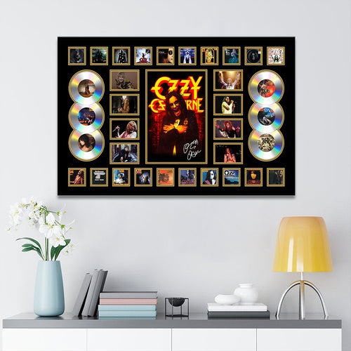 Ozzy Osbourne Rectangle Canvas With Inner Frame – MAITM 12400