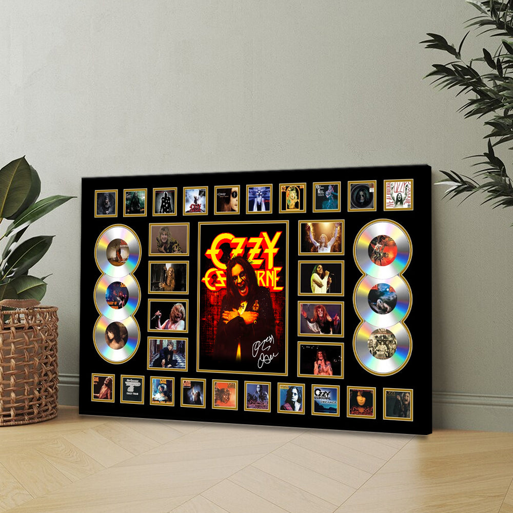 Ozzy Osbourne Rectangle Canvas With Inner Frame – MAITM 12400