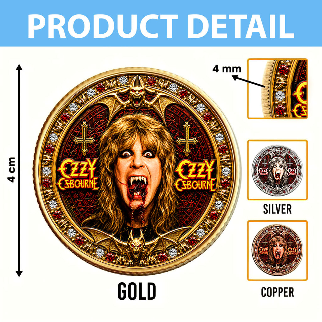 Ozzy Osbourne Commemorative Coin – HOATT20030