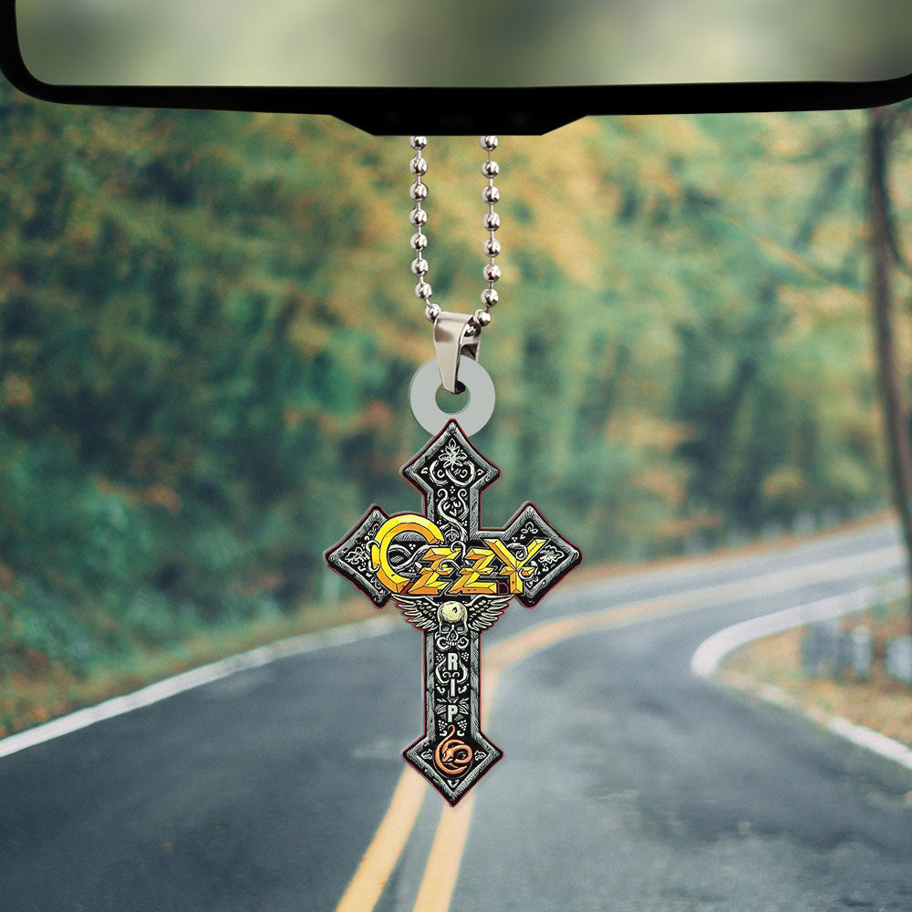 Ozzy Osbourne Custom Shape 1-sided Acrylic Car Ornament – GNE 4078