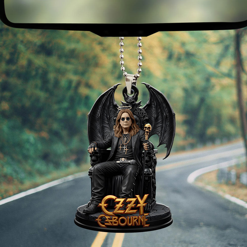 Ozzy Osbourne Custom Shape 1-sided Acrylic Car Ornament – MAITM 12404