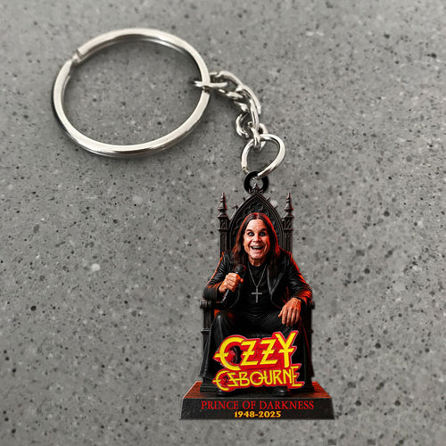 Ozzy Osbourne Custom Shape 1-sided Keychain – MAITM 12300