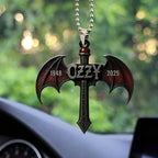 Ozzy Osbourne Custom Shape 1-sided Acrylic Car Ornament – MAITM 12362