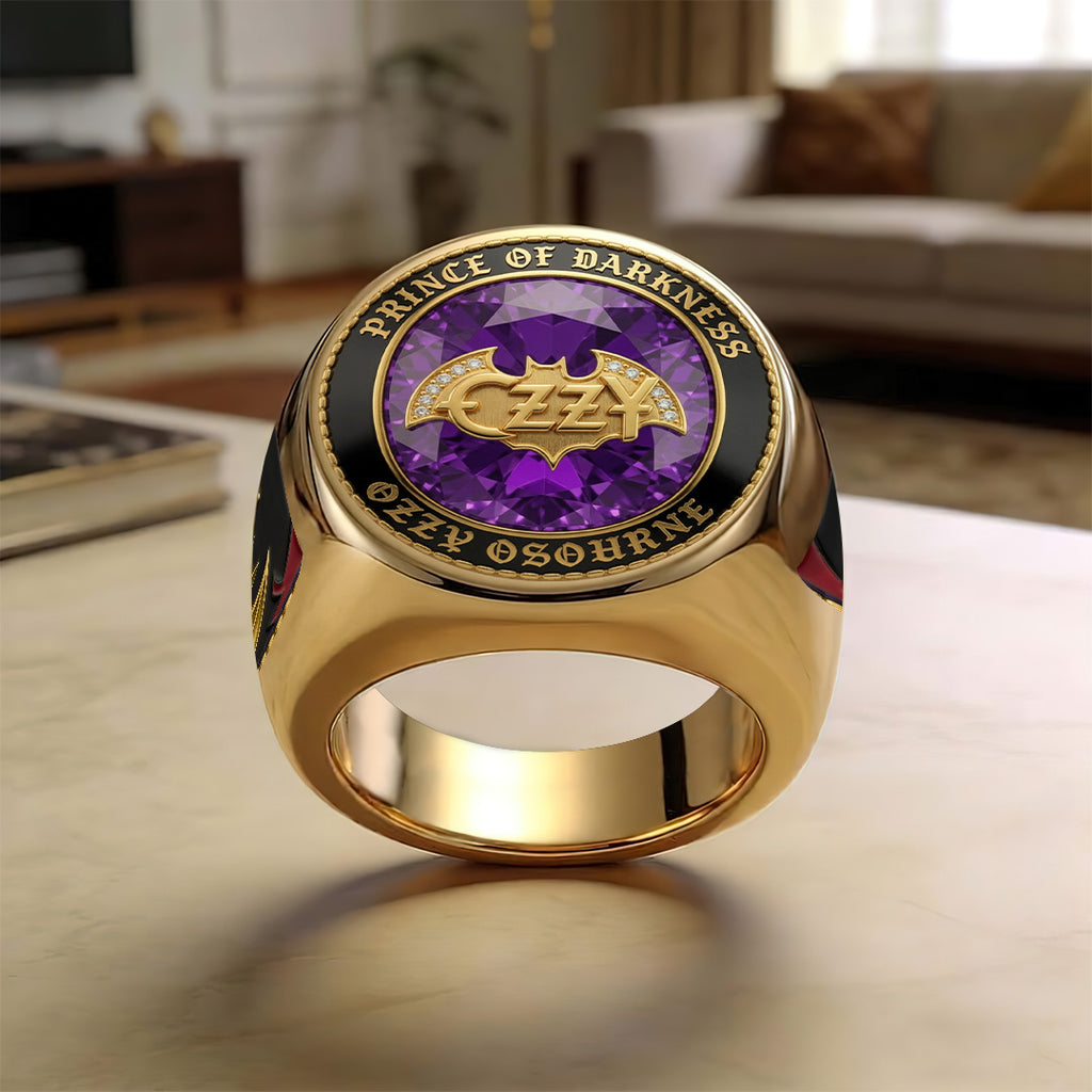 Ozzy Osbourne 3D Engraved Ring – TANTN23263