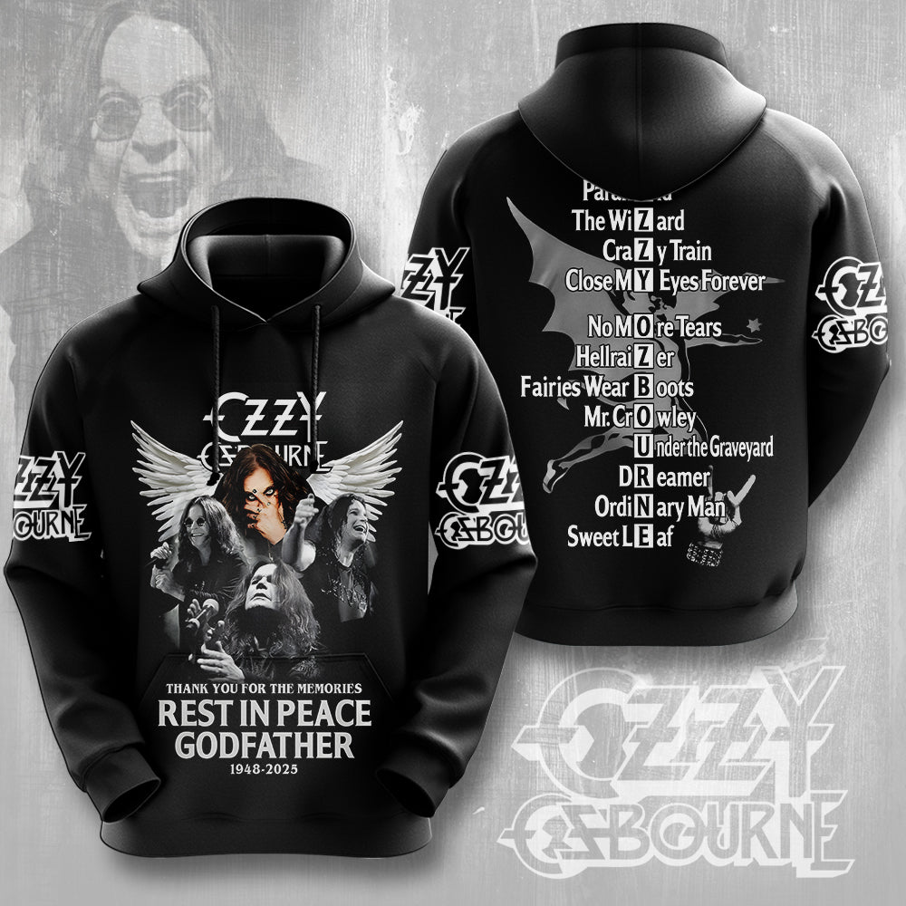 Ozzy Osbourne 3D Apparel – MAITM 12314