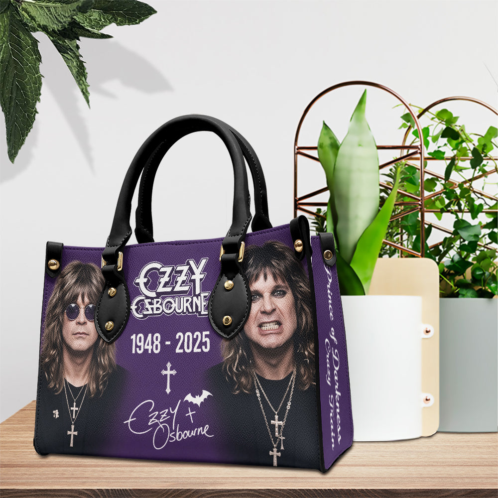 Ozzy Osbourne Leather HandBag – TMTHU8110