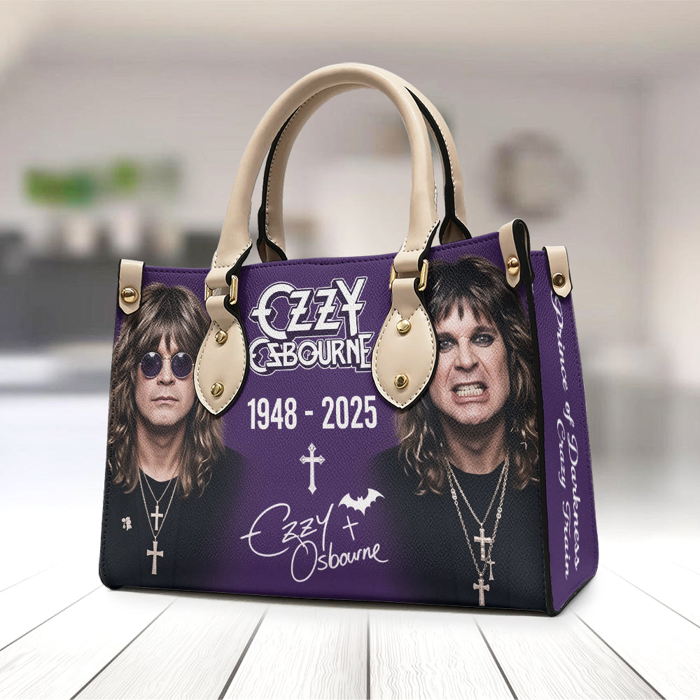 Ozzy Osbourne Leather HandBag – TMTHU8110