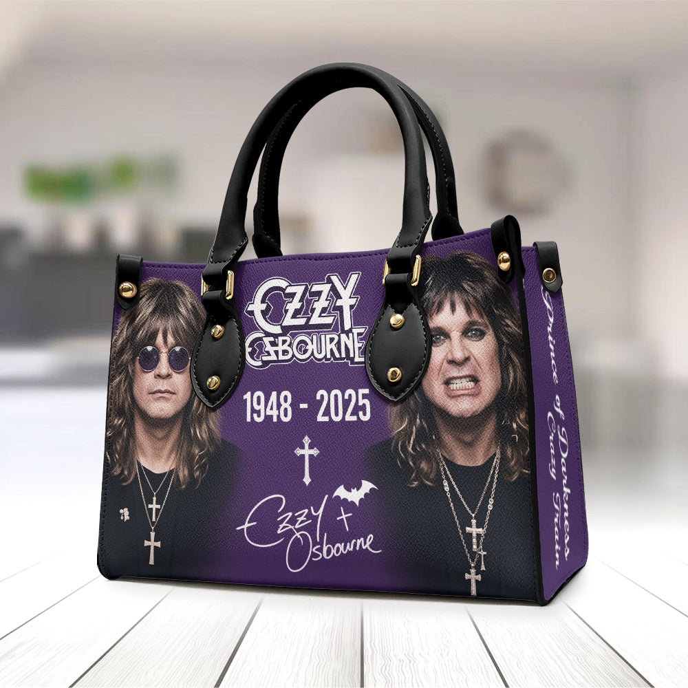Ozzy Osbourne Leather HandBag – TMTHU8110
