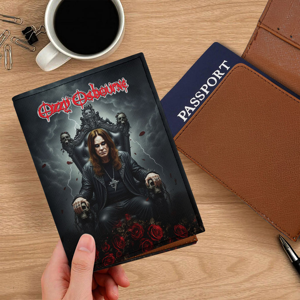 Ozzy Osbourne Leather Passport Cover – HOATT18392