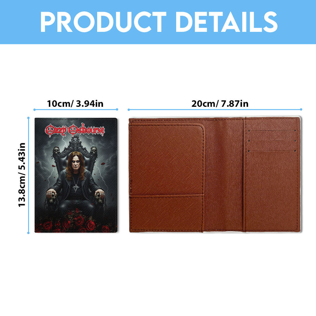 Ozzy Osbourne Leather Passport Cover – HOATT18392