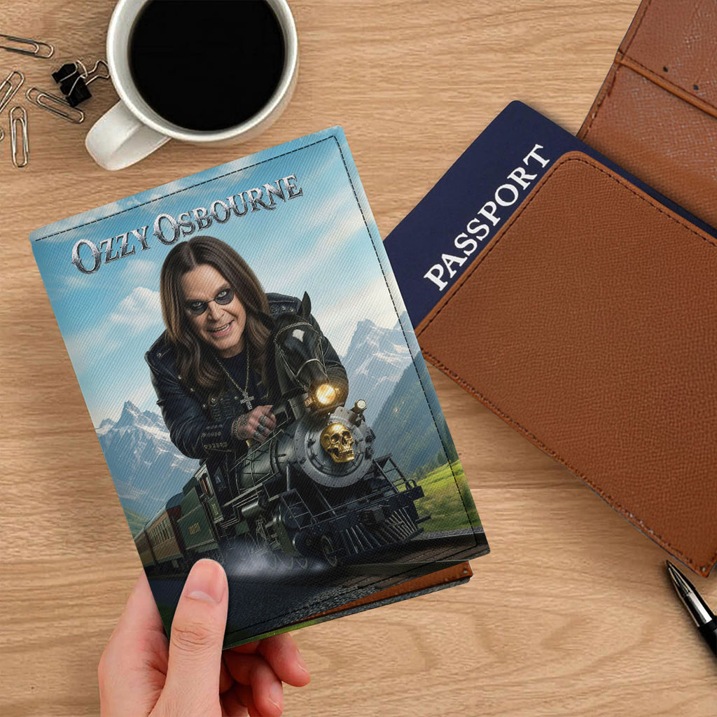 Ozzy Osbourne Leather Passport Cover – HOATT18588