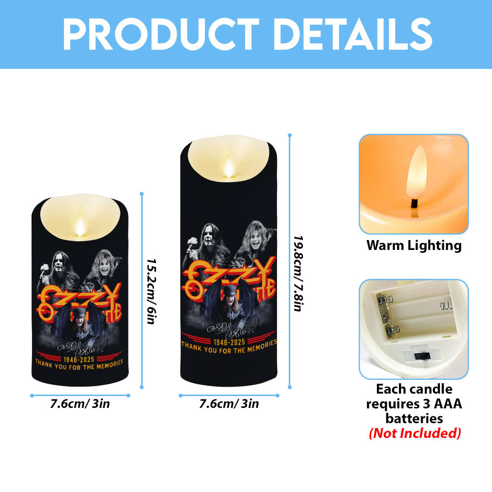 Ozzy Osbourne Led Candle – MAITM 12336