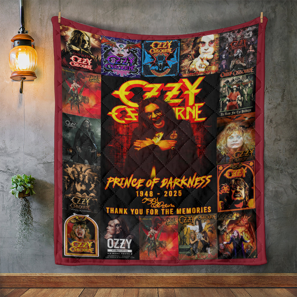 Ozzy Osbourne Quilt Blanket – MAITM 12394