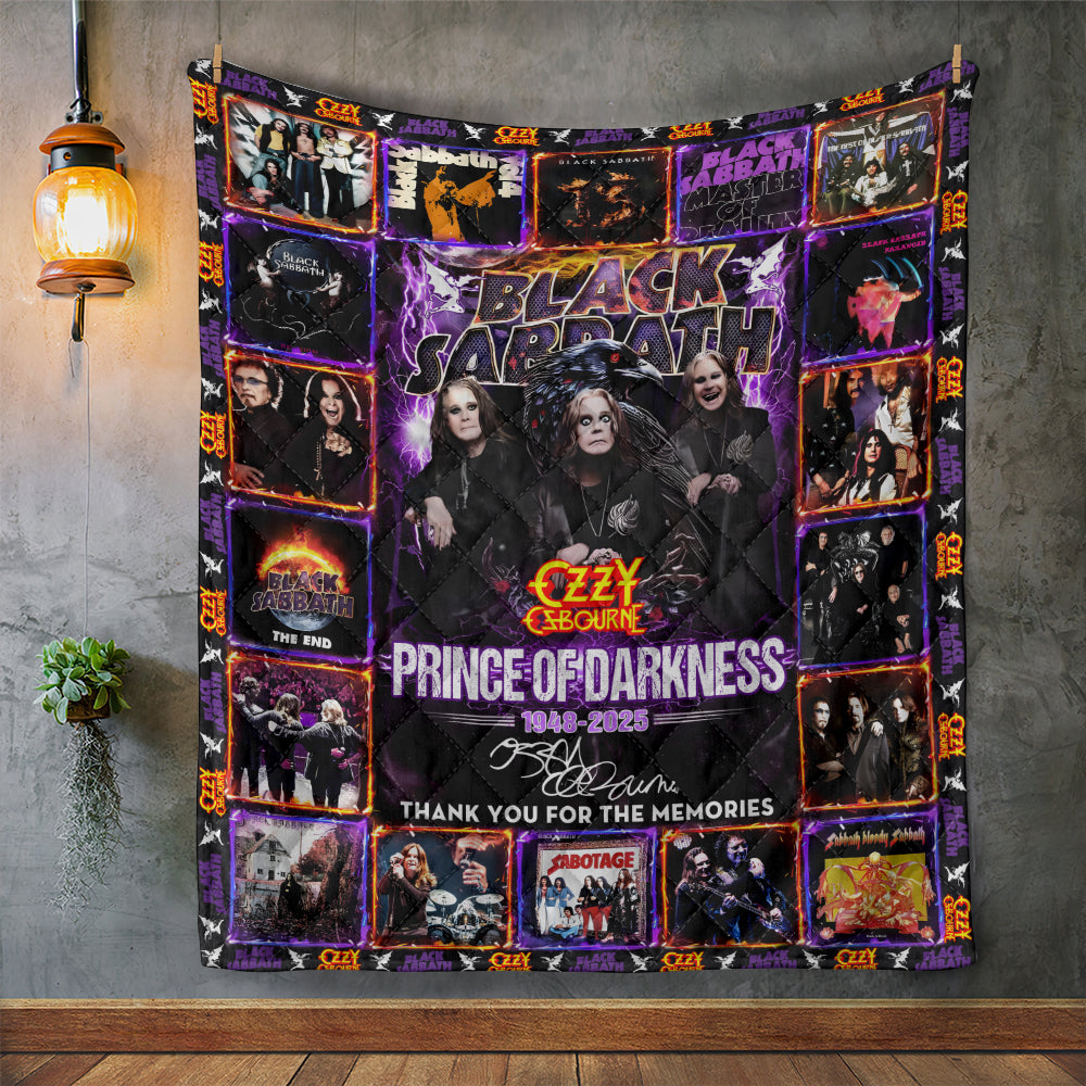Ozzy Osbourne Quilt Blanket – MAITM 12401