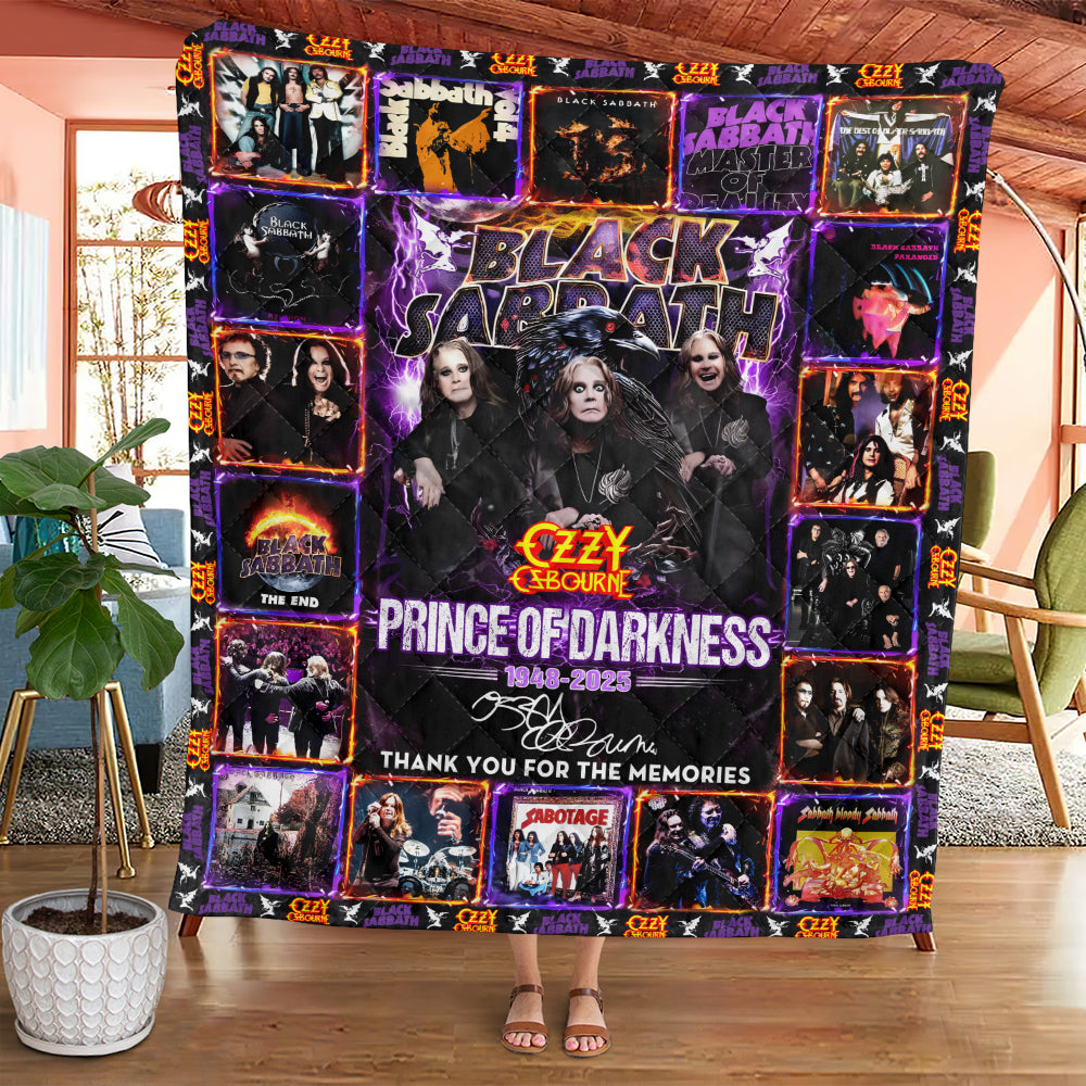 Ozzy Osbourne Quilt Blanket – MAITM 12401