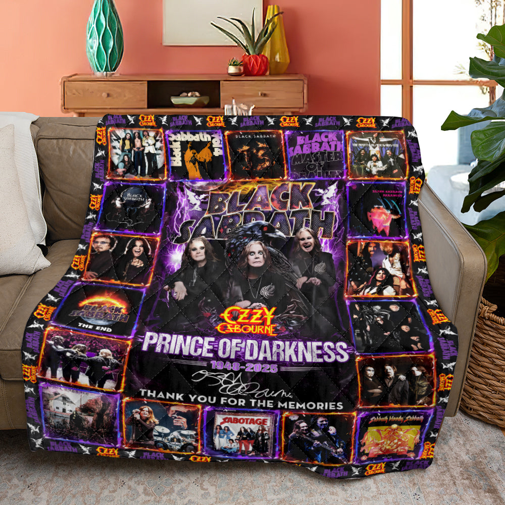 Ozzy Osbourne Quilt Blanket – MAITM 12401