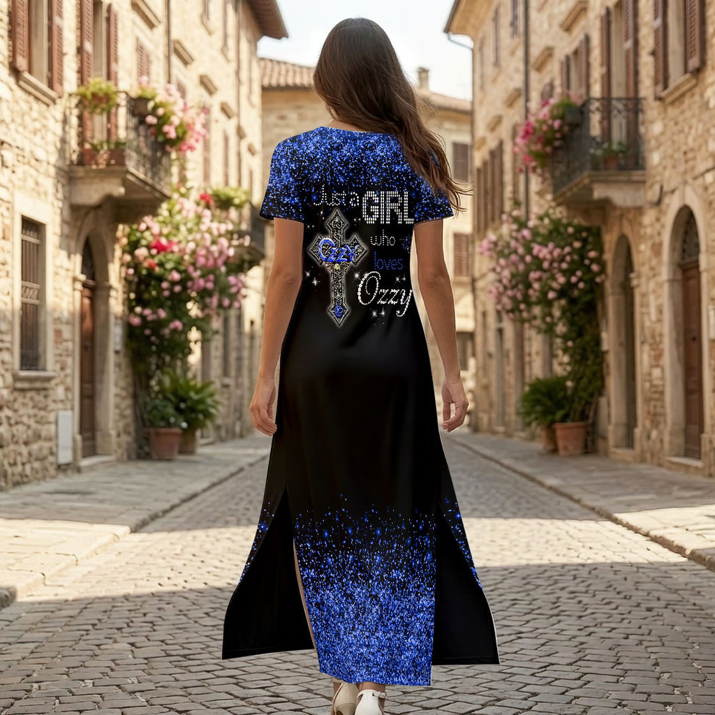 Ozzy Osbourne Short Sleeve Maxi Dress – HOATT19470
