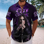 Ozzy Osbourne Short Sleeve Button-Down Shirt – HOATT19139