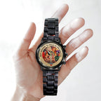 Ozzy Osbourne: The Ultimate Sin 40th Anniversary Black Stainless Steel Watch – TMTHU4982