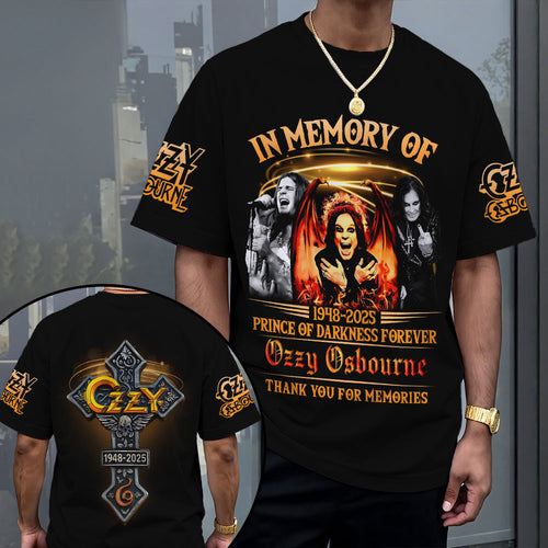 Ozzy Osbourne 3D Apparel – MAITM 12307