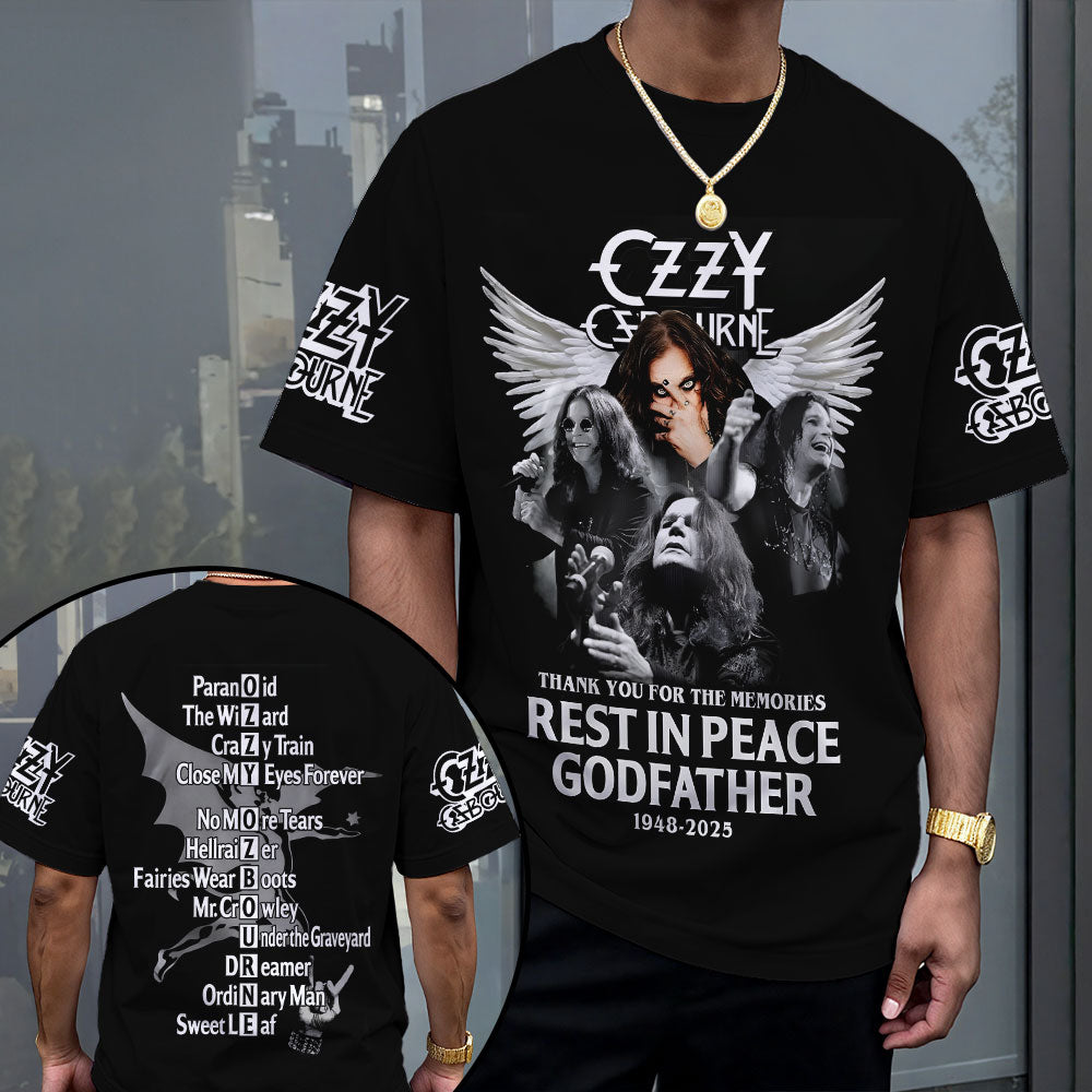 Ozzy Osbourne 3D Apparel – MAITM 12314