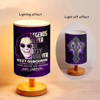Ozzy Osbourne Wooden Base Fabric Lamp – HOATT15894