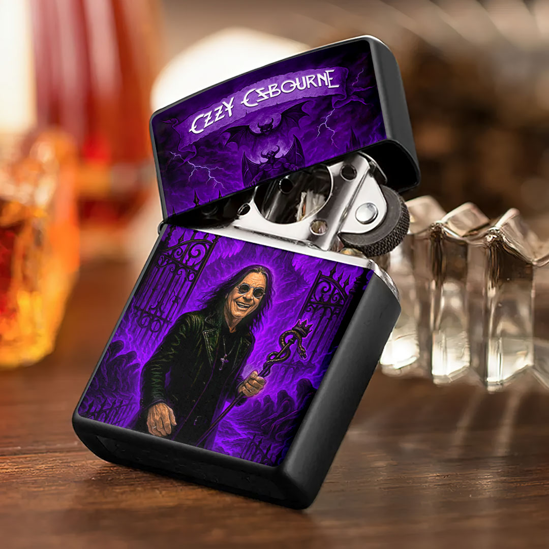 Ozzy Osbourne Zippo Lighter Case (No Insert) – HOATT13284