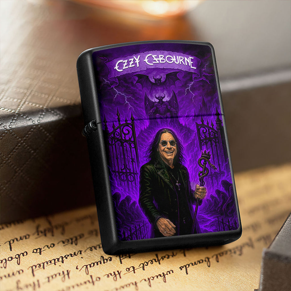 Ozzy Osbourne Zippo Lighter Case (No Insert) – HOATT13284