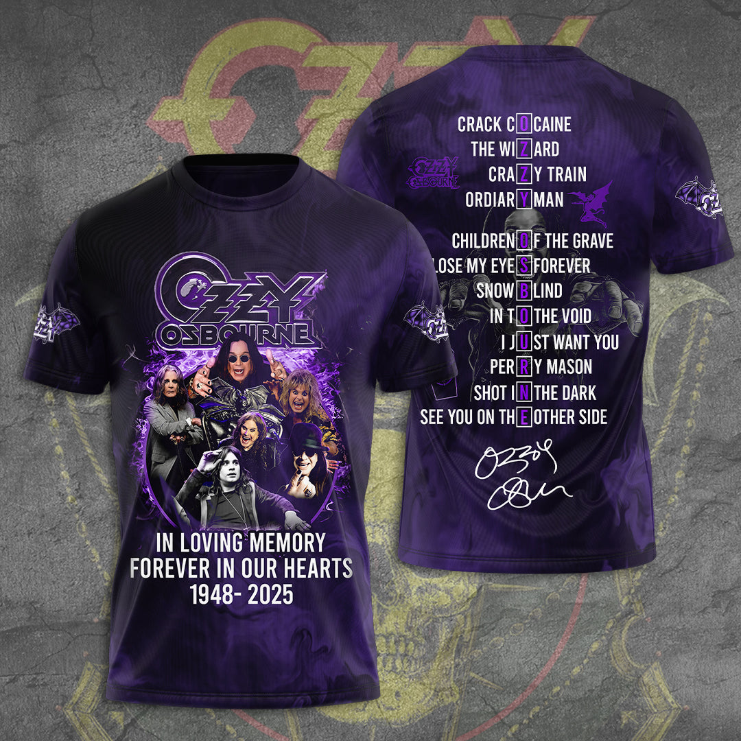Ozzy Osbourne 3D Apparel – TANTN 14709