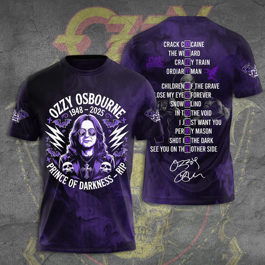 Ozzy Osbourne 3D Apparel – TANTN 14804