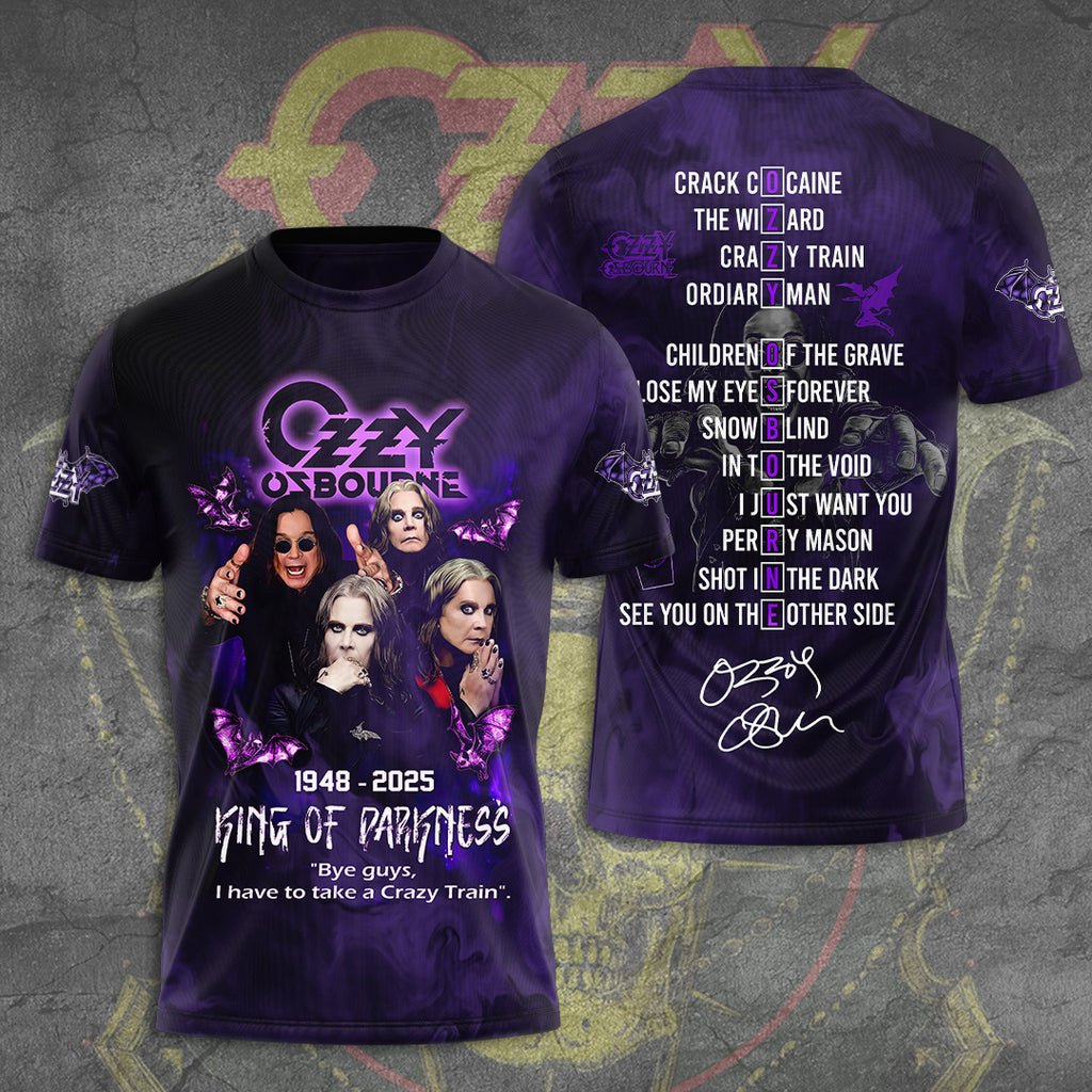 Ozzy Osbourne 3D Apparel – TANTN 14805